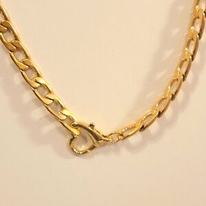 18kgp STAINLESS STEEL HEART CLASP NECKLACE